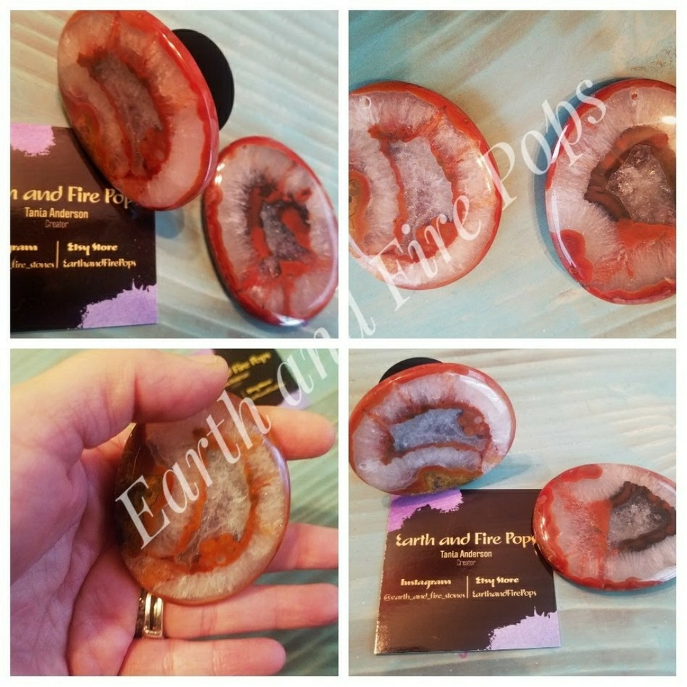 Red Chinese Agate
